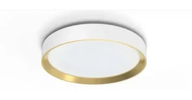 Philips Hanno 24W 38cm biela/zlatá / Stropné svietidlo / LED / 2700lm / 2700K / IP20 (SKL000470301)