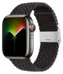 Devia Deluxe Sport 4 čierna / Remienok pre Apple Watch 44/45/46mm / Nylonový / Nastaviteľný (6938595381751)