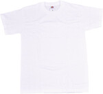 Fruit of the Loom Spodné tričká, balenie po 3 ks v vrecku 16.7082 biele white M