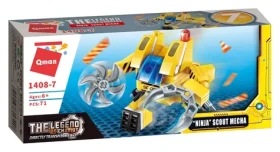 QMAN The Legend Of Chariot 1408-7 Robot Ninja