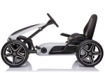 Mamido Detská šliapací motokára Mercedes XMX610 biela
