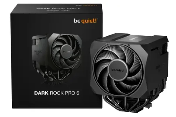 Be quiet! Dark Rock Pro 6 / Vzduchové chladenie CPU / 120 mm / čierne (BK048)