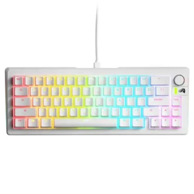 Glorious GMMK 3 65% - Fox Linear ANSI biela / herná 65% TKL / USB-C / ANSI (US) layout / Fox Linear / RGB / 1.4m (GLO-KB-GMMK3-65-PB-FOX-W-WHT-US)
