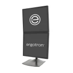 Ergotron DS100 Double Monitor (vertikálny) / Vertikálny stojan pre 2 LCD (33-091-200)