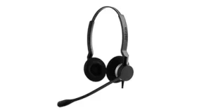JABRA BIZ 2300 Duo (2309-820-104) čierna / Pre callcentrá / QD / E-STD / NC / FreeSpin (2309-820-104)