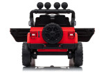 Mamido Elektrické autíčko Jeep Rubicon 24 V 2x200 W červené