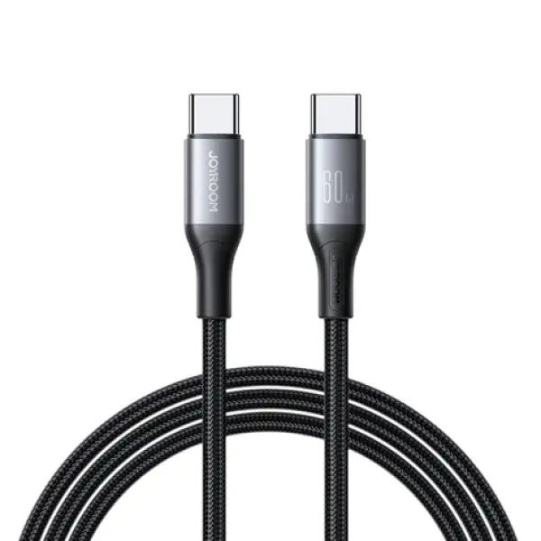 Joyroom S-A28 Flash Series Nabíjací kábel USB-C(M) - USB-C(M) 60W 2m čierna (6956116797904)
