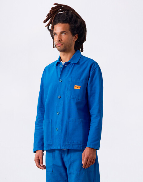 Service Works Classic Chore Shirt Cobalt L