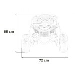 Mamido Elektrické autíčko Buggy Can-Am Maverick 24V 4x200W modré