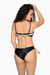 Dámské plavkové kalhotky brazilky SF model 17291414 BLACK - AVA SWIMWEAR Barva: černá, Velikost: XXL