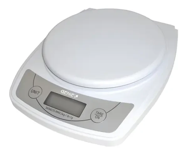 GENIE 3606 EDS Váha biela / Váživosť 5 kg / dielik 1 g / funkcia TARA (11792)