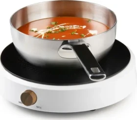 DOMO DO30112IP / Indukčný jednoplatničkový varič / okrúhla platňa / 2000W (DO30112IP)