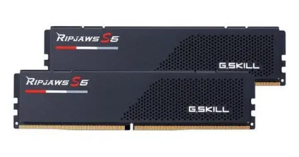 G.Skill Ripjaws S5 96GB (2x48GB) / Operačná pamäť / DDR5 / 6000MHz / CL30 / 1.35V / Non-ECC / Unbuffered / XMP 3.0 (F5-6000J3036F48GX2-RS5K)