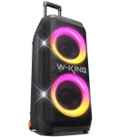 W-KING T12 čierna / Prenosný reproduktor / Bluetooth / 270W RMS / RGB podsvietenie (T12-BLK)