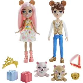Mattel Enchantimals GYJ07 Bábika so zvieratkom - Braylee a Brannon