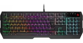 A4Tech Bloody B140N čierna / Herná klávesnica / membránové spínače / N-Key Rollover / podsvietená / USB / 1.8 m (A4TKLA47114)