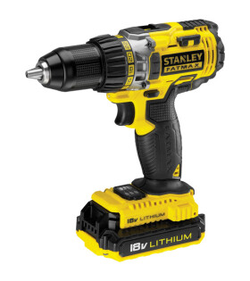 Stanley FMC600D2 / Aku Vŕtačka / 18V / 2x 2.0Ah / Li- ION / 13mm skľučovadlo / 1600 ot-min / 49 Nm (FMC600D2)