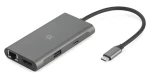 Aiino Cluster Hub 7v1 pre MacBook a iPad / USB-C hub / 7 portov (AI7HUBV2-SG)