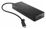 HP 4K USB-C Multiport Hub čierna / USB hub / 4X USB-C / 65W PD / DisplayPort 4K (6G842AA#ABB)