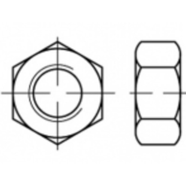TOOLCRAFT TO-5416218 šesťhranné matice M12 250 ks; TO-5416218