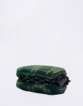 Topologie Bottle Sacoche Medium Green Check Check Wool