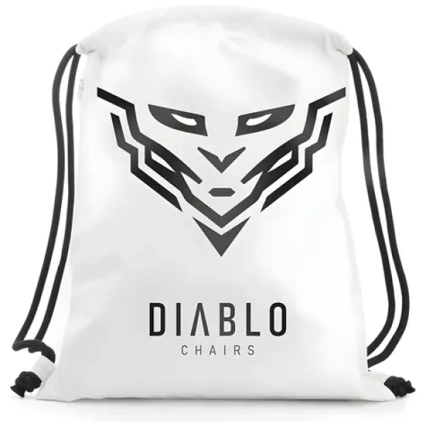 Diablo Chairs Sťahovací batoh biela / Batoh / Gaming / 15 l (1116)