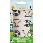 Cukrové ozdoby futbalový šampión - Decora - Decora