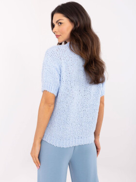 Jumper MI SW 2701.23 svetlo modrý jedna velikost