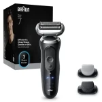 Braun Series 7 72-N1620S čierna / Zastrihávač / akumulátorový / Li- ION / displej (72-N1620s Black)