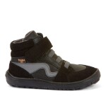 Chlapčenské celoročné členkové barefoot topánky TEX GO BLACK Froddo G3110265-15 - 28