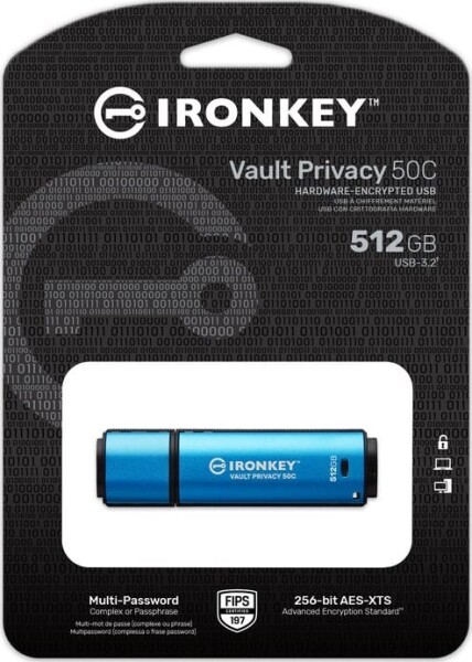 Kingston Kingston IronKey Vault Privacy USB USB 3.2 Gen Gen