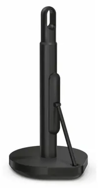Simplehuman Držiak na papierové utierky čierna / pre rolky do 17 cm / oceľ (838810026374)