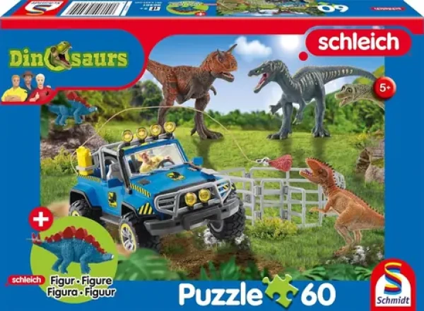 Schmidt Puzzle Schleich Prehistorickí obri