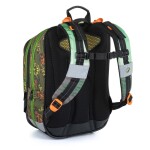 Školský batoh Bagmaster Alfa 21 C Green/black