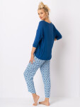 Pyžamo Kľúč LNS 721 A25 Viskóza 3/4 S-XL modrá S