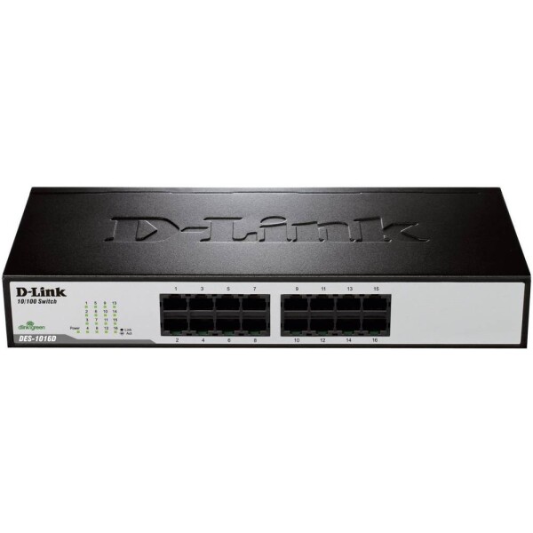 D-Link DES-1016D sieťový switch 16 portů 100 MBit/s; DES-1016D