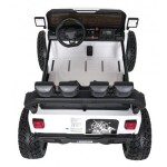 Mamido Elektrické autíčko Extreme Sport 4x4 s premenlivou veľkosťou bielej