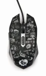 Gembird MUS-6B-GRAFIX-01 čierna / optická myš / 3600 DPI / USB (MUS-6B-GRAFIX-01)