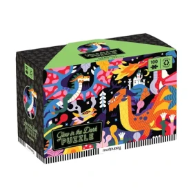 Mudpuppy Puzzle Draci - svieti v tme /100 dielikov/ od 5 rokov
