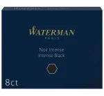 WATERMAN Inks Long Standard čierna 8ks / Atramentové bombičky / do plniacich pier WATERMAN (S0110850)
