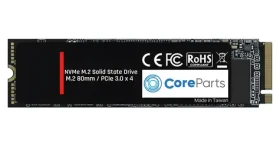 CoreParts 512GB M.2 2280 / SSD / NVMe PCIe / čítanie 1950 MB/s / zápis 1500 MB/s (CPSSD-M.2NVME-512GB)