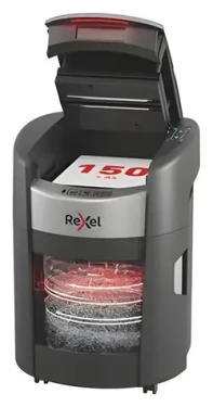 Rexel ShredMax Autofeed+ 150X / Automatický skartovač / až 150 listov / 55 dB / otočné kolieska (2025150XEU)