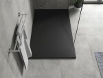 MEXEN - Hugo sprchová vanička obdĺžniková SMC 140x80, čierna 42708014