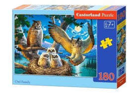 Mamido Puzzle 180 dielikov Sovia rodina