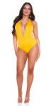 Dámske sexy jednodielne plavky Monokini B0418 Petrol - Style fashion 38 petrolejová