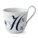 Royal Copenhagen Porcelánový hrnček Alphabet 330 ml – H