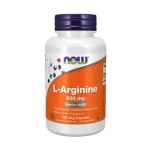 L-Arginín 500 mg - NOW Foods (100 kaps.) (47668-1-100caps)