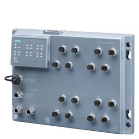 Siemens 6GK5216-0HA00-2ES6 priemyselný ethernetový switch 10 / 100 / 1000 MBit/s; 6GK52160HA002ES6