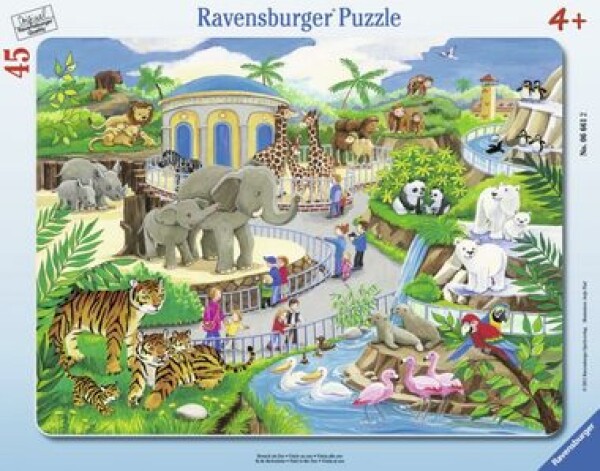 Ravensburger - Puzzle - Návšteva v ZOO