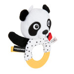 Canpol babies Senzorická hračka PANDA s hryzačkou a hrkálkou BabiesBoo